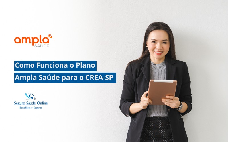 como funciona o Plano Ampla Saúde para o CREA-SP