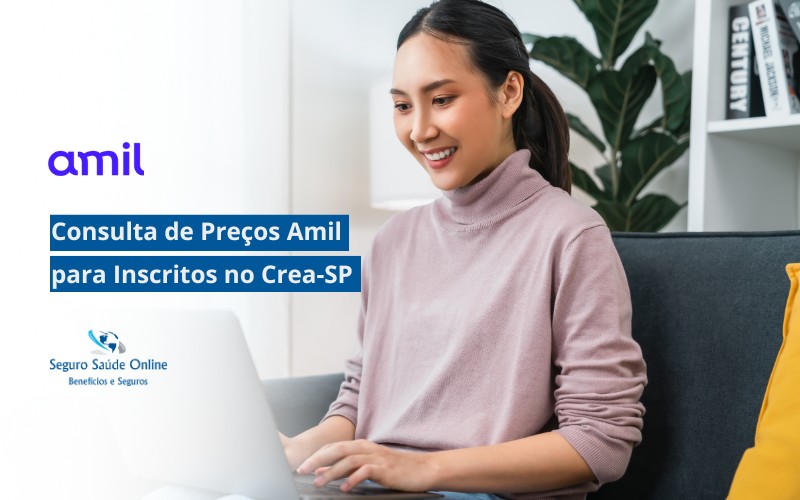 Consulta de Preços Amil para Inscritos no Crea-SP