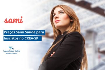 Preços Sami Saúde para Inscritos no CREA-SP