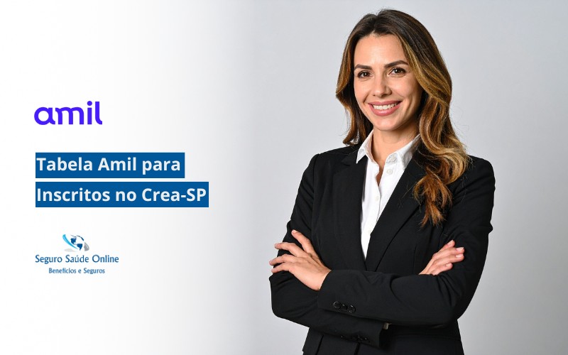 Tabela Amil para Inscritos no Crea-SP