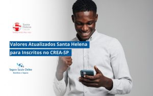 Valores Atualizados Santa Helena para Inscritos no CREA-SP
