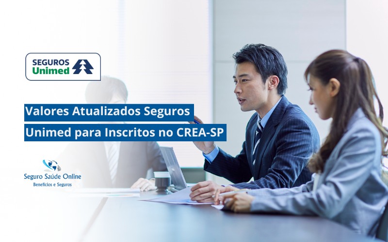 Valores Atualizados Seguros Unimed para Inscritos no CREA-SP