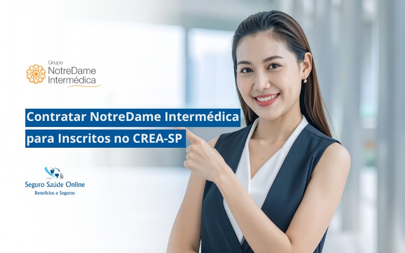 Contratar NotreDame Intermédica para Inscritos no CREA-SP