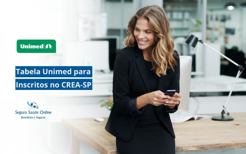 Tabela Unimed para Inscritos no CREA-SP